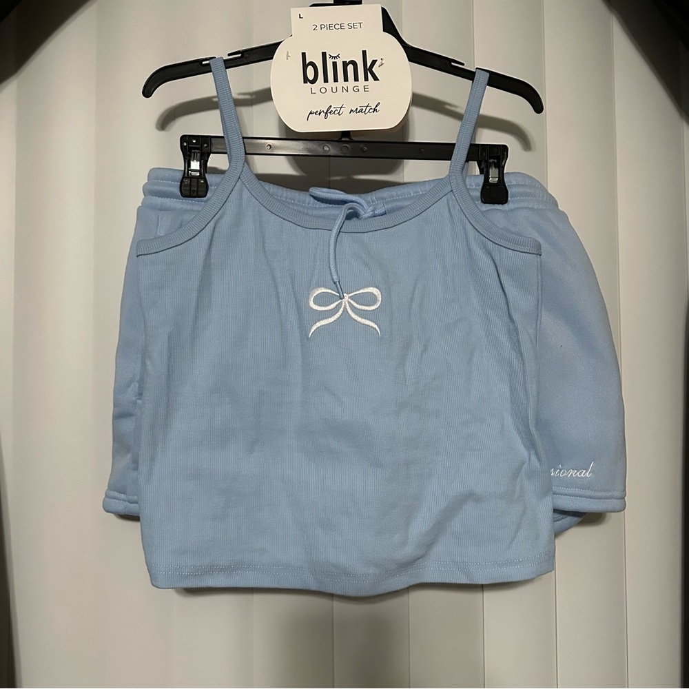 Blink Blue Lounge Set with Bow Detail